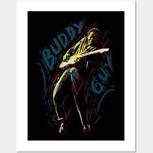 George Buddy Guy Posters and Art